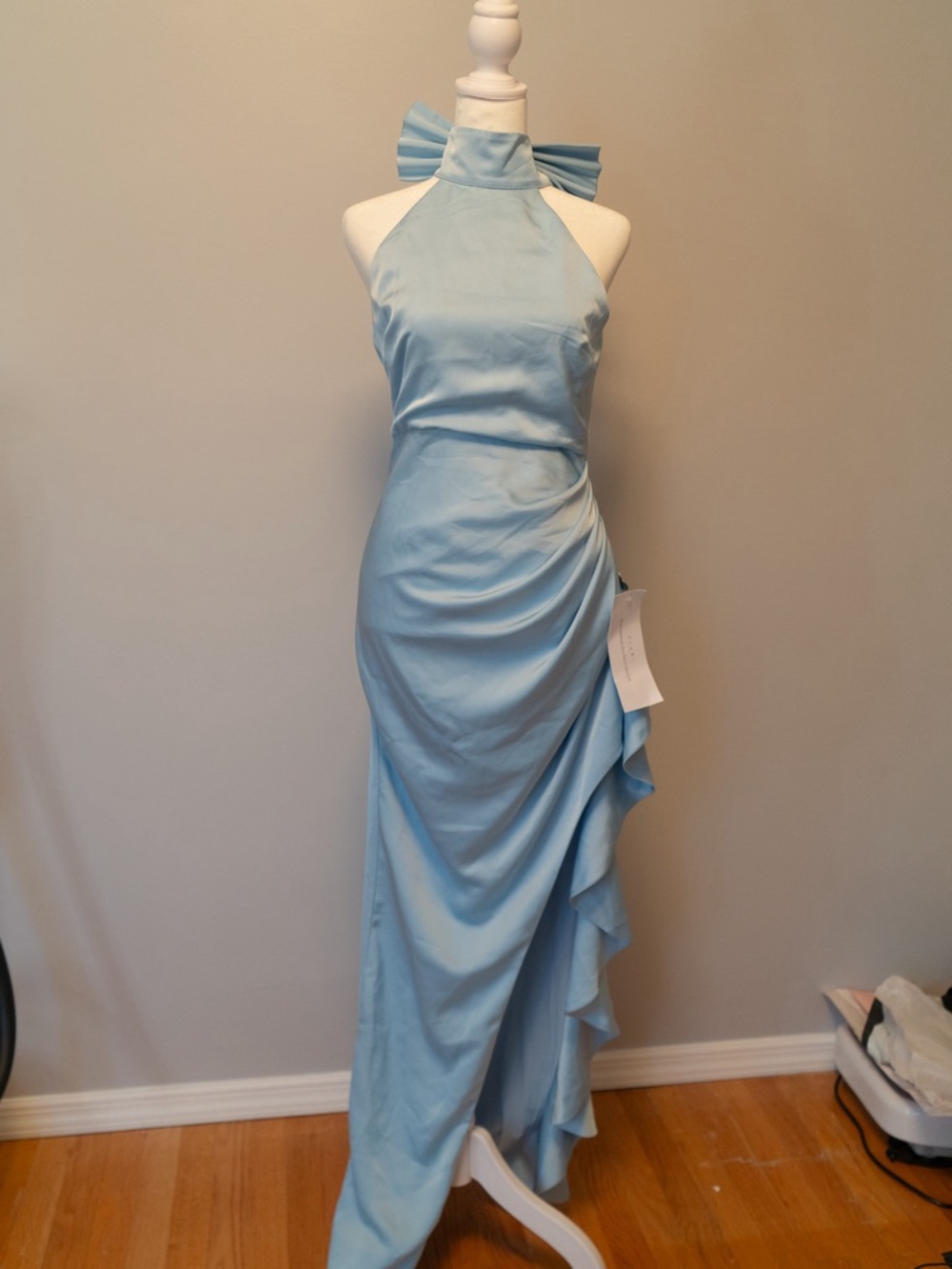 Elegant Occasion Dress ( sky blue)